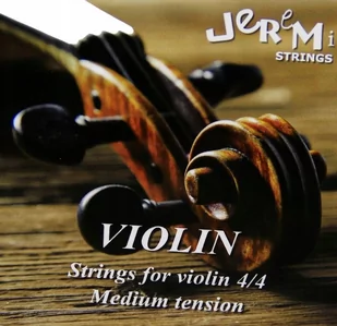 Struny Skrzypcowe Jeremi Vio 3/4 - 4/4 Medium - Instrumenty smyczkowe - miniaturka - grafika 1
