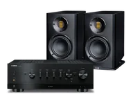 Zestawy stereo - Yamaha R-N1000A (czarny) + Carina BS243.4 (czarny) - miniaturka - grafika 1