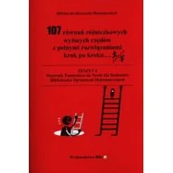Matematyka - Bila Wiesława Regel 107 równań różniczkowych wyższych rzędów z pełnymi rozwiązaniami krok po kroku - miniaturka - grafika 1