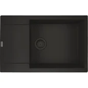 Zlewozmywaki - Zlewozmywak fragranitowy FRANKE Maris MRG 611-78 XL Czarny mat 114.0693.520 - miniaturka - grafika 1