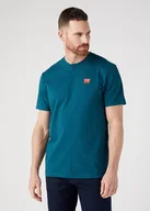 Koszulki męskie - Męska koszulka t-shirt Wrangler SIGN OFF TEE L - miniaturka - grafika 1