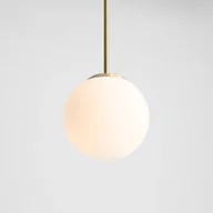 Lampy sufitowe - Aldex Bosso lampa wisząca kula mosiądz 1087G40 1087G40 - miniaturka - grafika 1