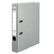 Artykuły biurowe - Segregator A4/5 cm PP popielaty - miniaturka - grafika 1