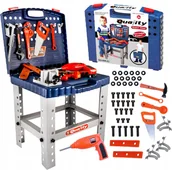 Zabawy w naśladowanie dorosłych - Warsztat Dla Dzieci Zestaw Majsterkowicza 55El.  U222 - miniaturka - grafika 1