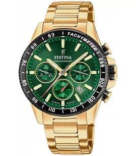 Zegarek ZEGAREK MĘSKI FESTINA CHRONO F20634/4  SALON W KRAKOWIE, 2 LATA GWARANCJI - Zegarki męskie - miniaturka - grafika 1