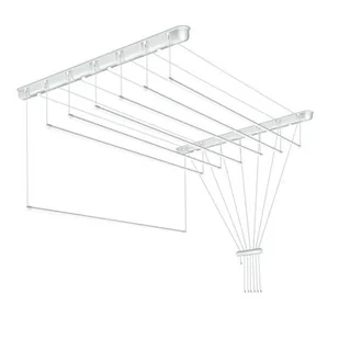 Suszarka sufitowa 7 x 130 cm - Suszarki na ubrania - miniaturka - grafika 1