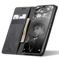 Etui i futerały do telefonów - Spacecase Etui Wallet Redmi Note 10 Pro black - miniaturka - grafika 1