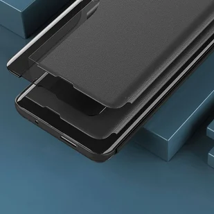 Eco Leather View Case etui do Samsung Galaxy S23+ z klapką podstawka czerwone - Etui i futerały do telefonów - miniaturka - grafika 11