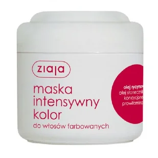 Ziaja Maska Intensywny Kolor do włosów farbowanych 200 ml 7046803 - Maski do włosów - miniaturka - grafika 2