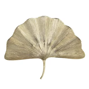 Dekoria Dekoracja ścienna Ginkgo Gold II 76 x 7,5 x 59 cm 812-841 - Dekoracje domu - miniaturka - grafika 1