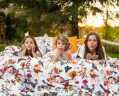 Pościel - Pościel Bawełniana 220X200 Ptaki - miniaturka - grafika 1