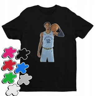 KOSZULKA DZIECIĘCA Z NADRUKIEM MEMPHIS GRIZZLIES JA MORANT NBA -XXS 98-110 - Moda i Uroda OUTLET - miniaturka - grafika 1