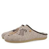 Kapcie damskie - HOT POTATOES Preding, Kapcie damskie, Beżowy, 39 EU - miniaturka - grafika 1