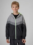 Kurtki i płaszcze dla chłopców - 4F Kurtka przejściowa chłopięca - szara 164 (13-14 lat) - miniaturka - grafika 1