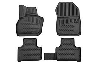 Dywaniki gumowe 3D element dopasowane dywaniki samochodowe Renault Zoe 2012 - 4 części - Dywaniki samochodowe - miniaturka - grafika 1