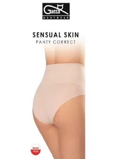 Majtki damskie - Majtki Damskie Gatta Panty Correct Sensual Skin Wysoki Stan Bezszwowe - grafika 1