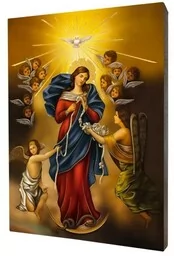 Ikona Matka Boża rozwiązująca węzły - Ikony i obrazy sakralne - miniaturka - grafika 1