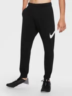 Spodnie sportowe męskie - Nike Spodnie dresowe w kolorze czarnym - miniaturka - grafika 1