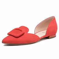 Czółenka - HÖGL Damskie czółenka Urbana Slingback, czerwony - czerwony Scarlet 43-41.5 EU - miniaturka - grafika 1
