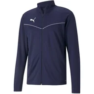 Bluzy sportowe męskie - Bluza piłkarska męska Puma teamRISE Training Poly Jacket - miniaturka - grafika 1