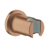 Akcesoria do armatury i ceramiki - Grohe GROHE ścian uchwyt do prysznica Rainshower 27074 N. verstb. okrągłe Ros. Warm Sunset geb. - miniaturka - grafika 1