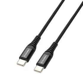 GoGEN Kabel USB-C / USB-C 1m USBCC100MM01 Czarny - Kable USB - miniaturka - grafika 1