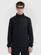 Bluzy męskie - 4F Polar ze stójką Polartec regular męski - czarny L - miniaturka - grafika 1