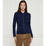 Koszule damskie - POLO RALPH LAUREN Koszula | Slim Fit - miniaturka - grafika 1