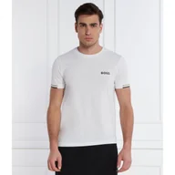 Koszulki męskie - BOSS GREEN T-shirt boss x matteo berrettini | Slim Fit | stretch - miniaturka - grafika 1