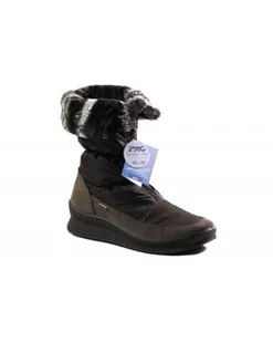 BOTKI IMAC - 257088 30053/017 DARK BROWN - Imac - Botki damskie - miniaturka - grafika 1