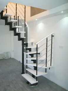 Schody modułowe CORA model Mix plus 08 U-180 13 elementów - Schody strychowe Schody modułowe CORA model Mix plus 08 U-180 13 elementów - Schody strychowe - miniaturka - grafika 1