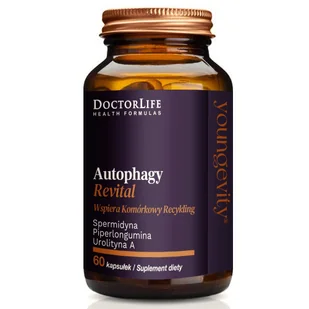 Doctor Life, Autophagy Revital suplement diety, 60 kapsułek - Witaminy i minerały - miniaturka - grafika 1