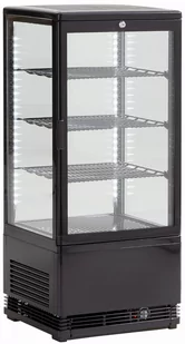 Resto Quality Witryna chłodnicza cukiernicza nablatowa RT82BE (RT80B RT79 Black) - Szafy i witryny chłodnicze - miniaturka - grafika 1