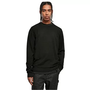 Urban Classics Bluza męska Eco Mix, Czarny, S - Bluzy męskie - miniaturka - grafika 1