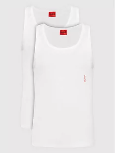 Hugo Komplet 2 tank topów 50469778 Biały Slim Fit - Koszulki męskie - miniaturka - grafika 1
