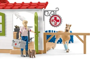 Schleich 42502 Klinika weterynaryjna ze zwierzętami - Figurki dla dzieci - miniaturka - grafika 8