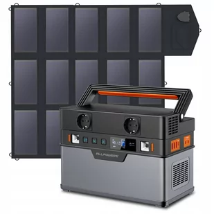 Agregat SOLARNY PANEL 100W CAMPING 164000mAh 700W - Panele fotowoltaiczne - miniaturka - grafika 1