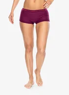 Majtki damskie - Bokserki termoaktywne damskie Brubeck Active Wool Boxer Shorts - plum - miniaturka - grafika 1