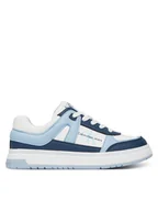 Buty dla chłopców - Calvin Klein Jeans Sneakersy Low Cut Lace-Up Sneaker V3X9-82091-1355 Niebieski - miniaturka - grafika 1