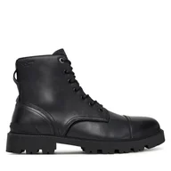 Botki męskie - Trzewiki Pepe Jeans Ryan Brit M PMS500002 Czarny - miniaturka - grafika 1