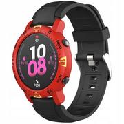 Akcesoria do smartwatchy - Protect Etui Sikai Case Huawei Watch GT2 42mm, czerwono-czarno-złote - miniaturka - grafika 1