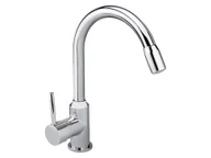 Baterie kuchenne - LIVARNO home Bateria kuchenna LED, 360° obrotowa (Chrom) - miniaturka - grafika 1