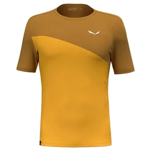 PUEZ Sporty Dry M T-Shirt, złoto - Koszulki męskie - miniaturka - grafika 1