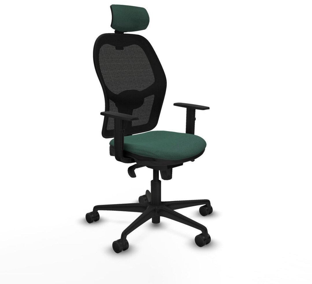 Krzesło Biurowe z Zagłówkiem Jorquera Piqueras y Crespo 1D036N2 Kolor Zielony