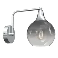 Lampy ścienne - Milagro Kinkiet PALLA SILVER 1xE27 MLP8319 - miniaturka - grafika 1
