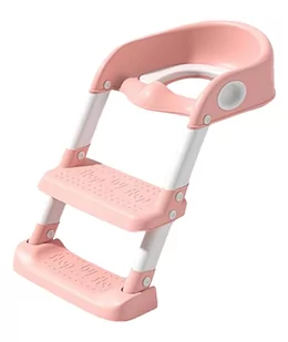 TryCo nakładka uniwersalna na sedes z trabinką trener pink - Nocniki - miniaturka - grafika 1
