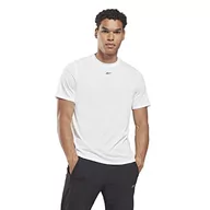 Koszulki męskie - Reebok Męska koszulka z długim rękawem, czarna, XL, Czarny, XS - miniaturka - grafika 1