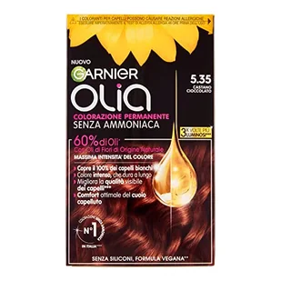 Garnier Olia Farba do Włosów, 5.35 Czekolada Brązowa, 232 g - Farby do włosów i szampony koloryzujące - miniaturka - grafika 1