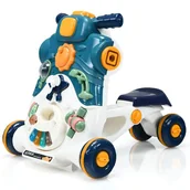 Chodziki - Interaktywny jeździk 2w1 Pchacz 46x46x46cm - miniaturka - grafika 1