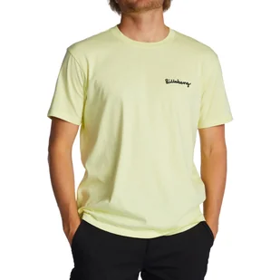 Męska Koszulka z krótkim rękawem BILLABONG SHINE TEES ABYZT01732-LTL – Żółty - Koszulki męskie - miniaturka - grafika 1